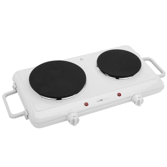 Clatronic Doppelkochplatte 2 Herdplatten Schwarz
