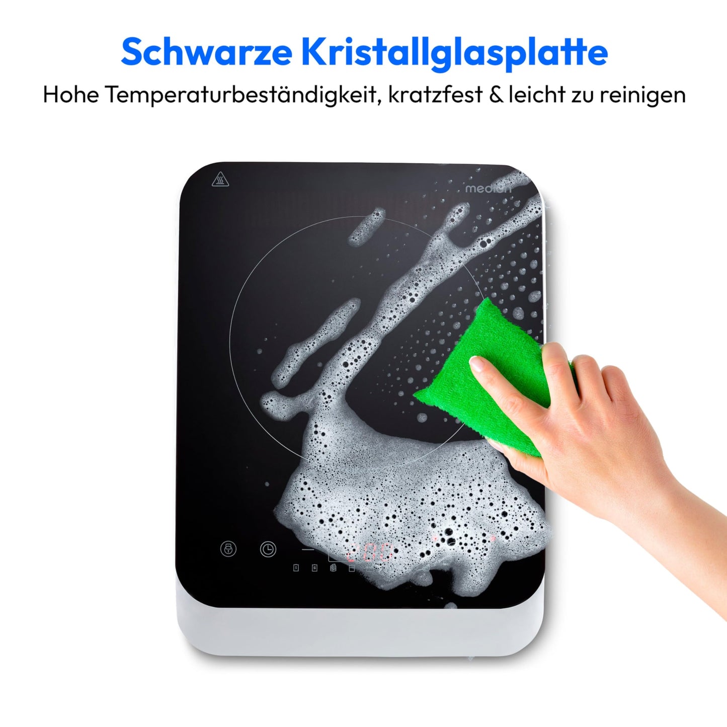 MEDION Induktionskochplatte 2000W 1 Platte